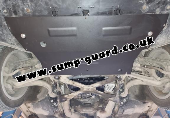 Steel sump guard for Audi A4  B9