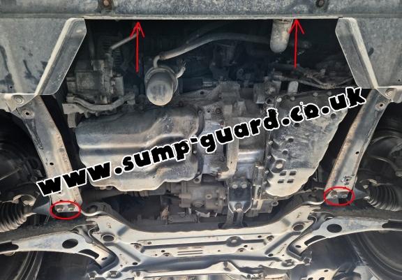 Steel sump guard for Mitsubishi Eclipse Cross