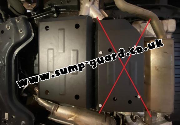 Steel fuel tank guard  for Vauxhall Movano