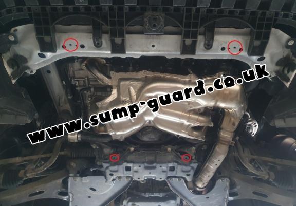 Steel sump guard for Subaru XV