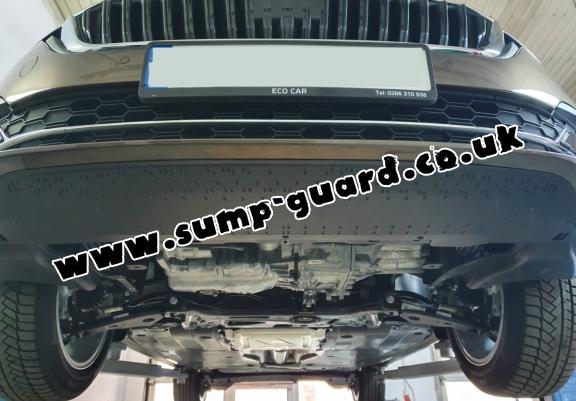 Steel sump guard for Seat Leon