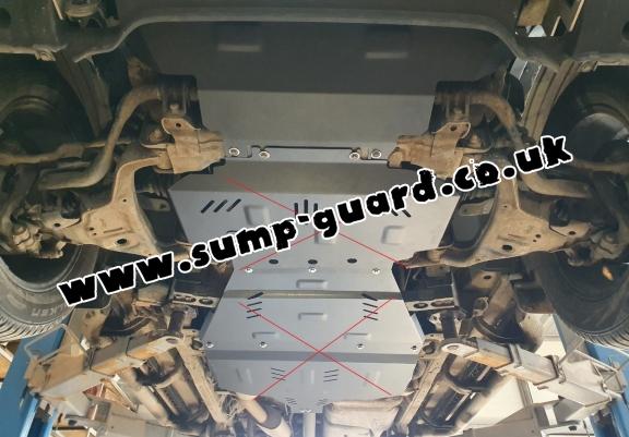 Steel radiator guard for Nissan Navara NP300 - D23