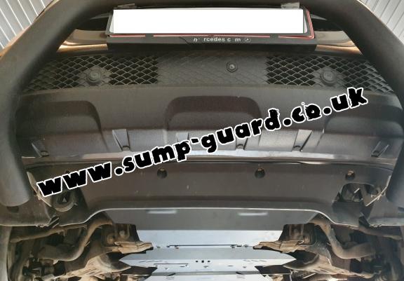 Steel sump guard for Renault Alaskan