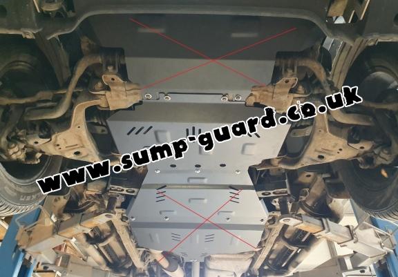 Steel sump guard for Nissan Navara NP300 - D23