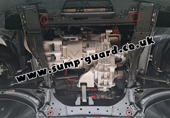 Aluminium  sump guard for Dacia Spring