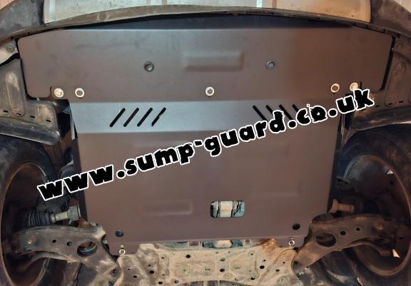 Steel sump guard for Hyundai Santa Fe