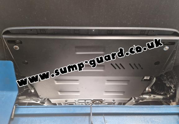 Steel sump guard for Man Tge