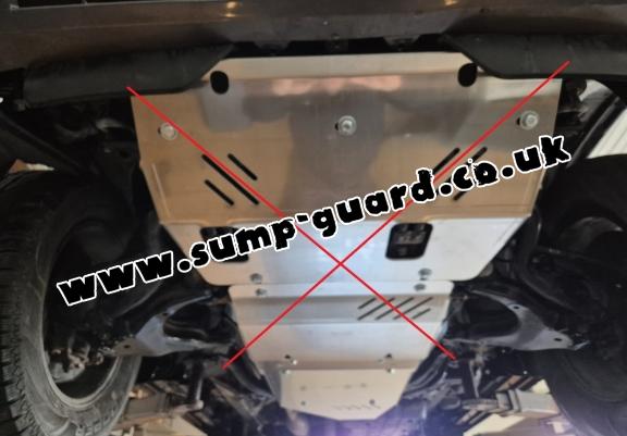 Aluminum gearbox guard for Lexus GX