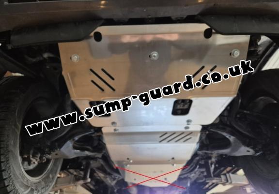 Aluminum sump guard for Lexus GX460