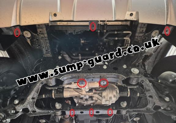 Aluminum sump guard for Baic Beijing BJ60