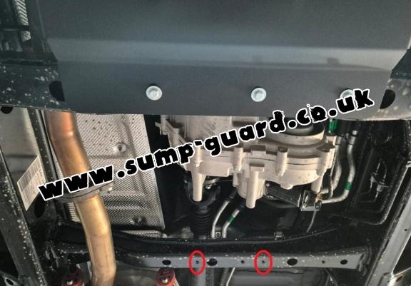 Steel transfer case guard for Baic Beijing BJ60