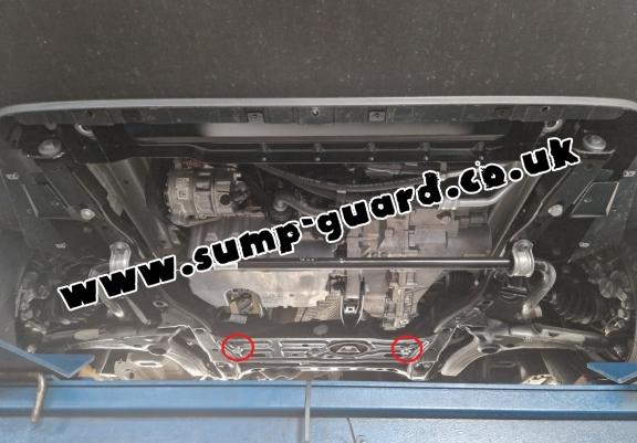 Steel sump guard for Vw Crafter